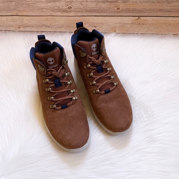 Timberland Men’s Boltero Mid Hiker In Medium Brown - Picture 3 of 7